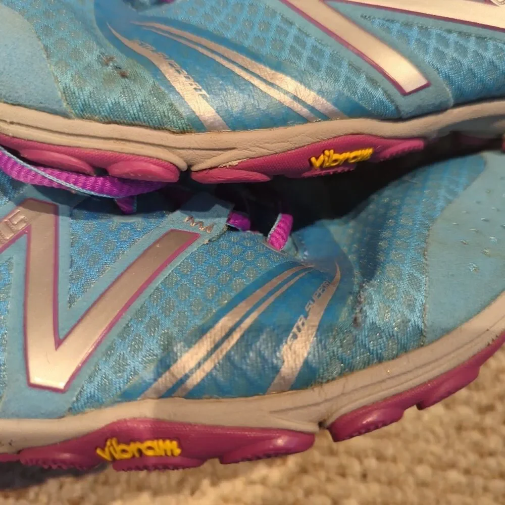 New Balance Minimus 20v2 Shoes Sneakers Womens 10 Blue Purple WT20AP2 Minimalist